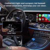 4.0 - CP2A מתאם לרכב CarPlay אלחוטי Carlinkit