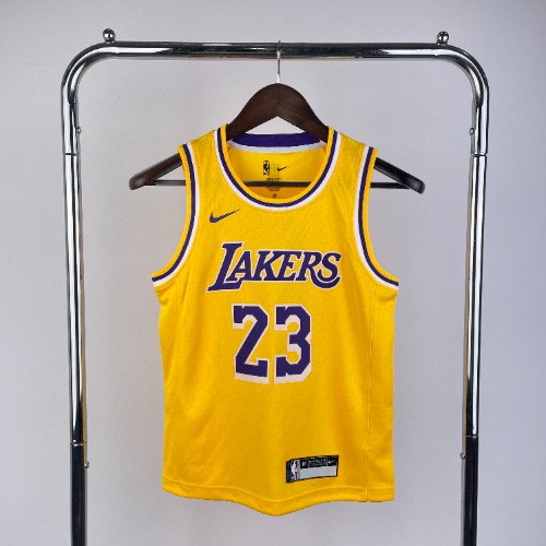 גופיית ילדים NBA לוס אנג׳לס לייקרס Icon Edition - לברון ג'יימס 25/26