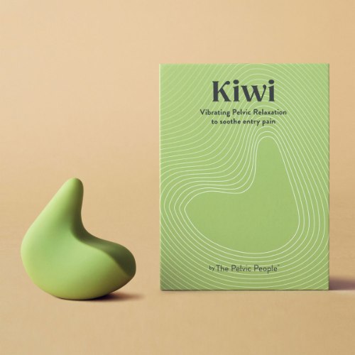 קיווי - מעסה לשחרור רצפת האגן Kiwi - vibrating pelvic relaxation massager