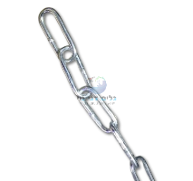 שרשרת ברזל מגולוונת עבה - 1 מטר