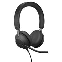 Jabra Evolve2 40 SE USB-C MS Stereo Headset Black
