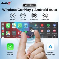 Mini Ultra מתאם לרכב CarPlay ו‑Android Auto אלחוטי Carlinkit