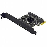 מתאם PCI ל-2 יציאות TYPE C