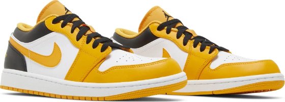 Air Jordan 1 Low Taxi White
