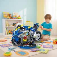 מוסך בצורת אופנוע עשן - Garage in the shape of a smoke motorcycle - STS0646800