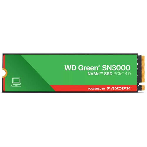 כונן WD Green SN3000 M.2 NVMe SSD בנפח 2TB