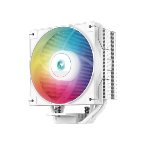 קירור אוויר למעבד DeepCool AG400 White 220W TDP 150mm RGB
