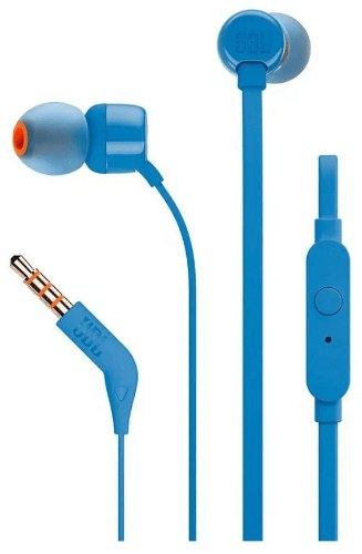 אוזניות JBL T160 - עם מיקרופון ושלט מובנים ע"ג הכבל - אחריות מודן
