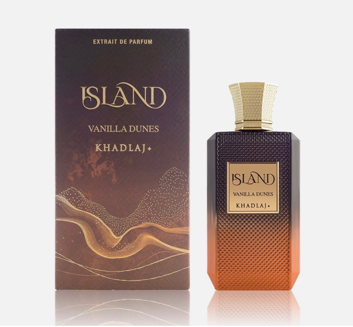 KHADLAJ ISLAND VANILLA DUNES קאדלאג׳ איילנד ונילה דונס | אקסטרייט דה פרפיום 100 מ”ל