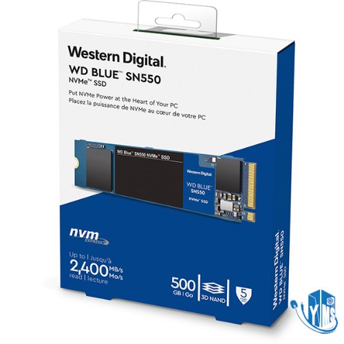 WD SSD 500GB NVMe M.2
