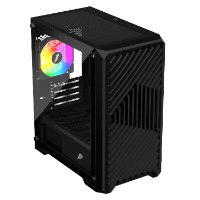 מארז מחשב שחור 1StPlayer T5 ARGB