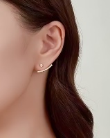 Nordia Earrings Gold