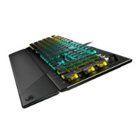 מקלדת חוטית לגיימינג ROCCAT Vulcan Pro Red-S עם תאורת RGB ומשענת כף יד – תמונה 2