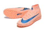 עם גרב - נעלי קטרגל נייק Nike Mercurial Superfly Elite ורוד-כחול