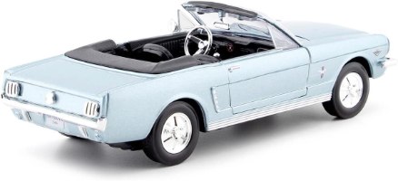מוטורמקס פורד מוסטנג 1:24 – דגם אספנות איכותי Motormax Ford ½ Mustang Convertible 1964