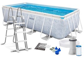 בריכת אולטרה עמודים מלבנית (400X200X100 סמ) 26780 מבית INTEX