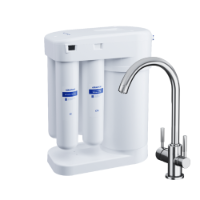 Aquaphor Morion RO-101S + ברז משולב ללא חור בשיש