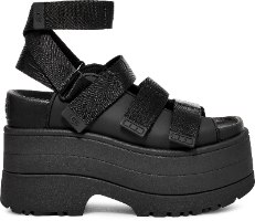 UGG סנדל פלטפורמה 1167431 BLK גולדן רייז שחור