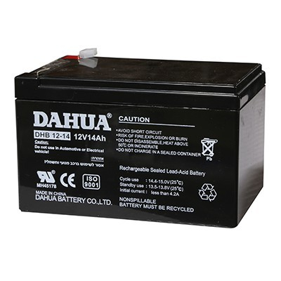 מצבר עופרת נטען תוצרת 12v 14ah dhb12-14 Dahua