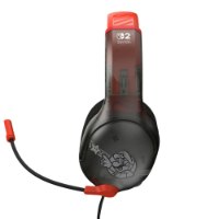 אוזניות גיימינג חוטיות Turtle Beach Airlite Fit Mario Star for Nintendo Switch 2 – אוזניה שקופה עם איור מריו ומיקרופון בעל