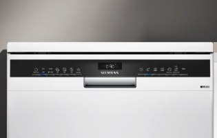 מדיח כלים חדש רחב 60 ס"מ דגם SIEMENS SN23EW28AE סימנס לבן