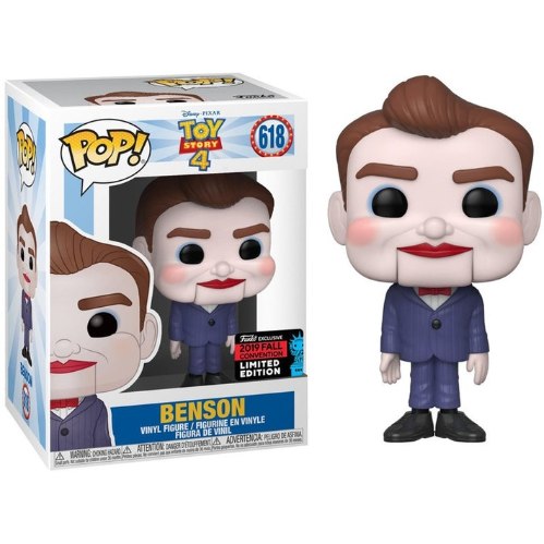 בובת פופ  618# Funko Pop! Toy Story 4 Benson Fall Convention