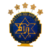 קוביות הרכבה הסמל הרשמי מכבי תל אביב - BD BLOCKS