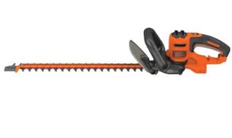 מסור גדר חיה 55 ס״מ מבית Black+Decker BEHTS401 עם להבי חיתוך עמידים