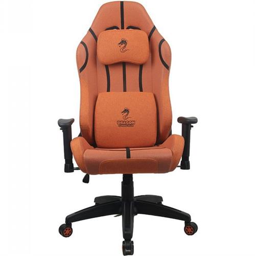 כיסא גיימינג Dragon Cyber דמוי עור במרקם כדורסל