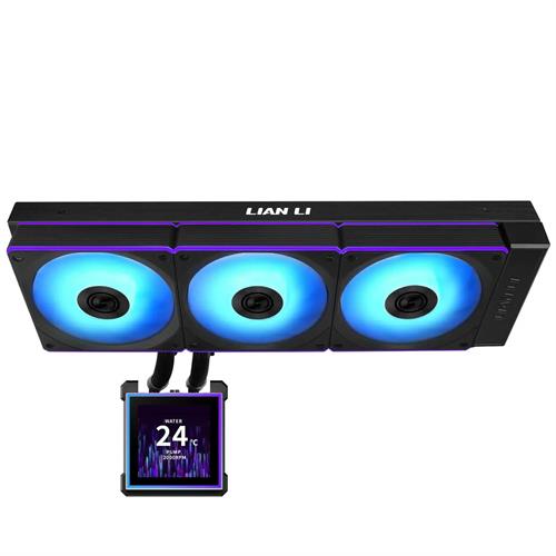 קירור נוזלי למעבד Lian-Li HydroShift II LCD-S 360CL Black
