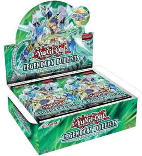 קלפי יו-גי-הו בוסטר בוקס Yu-Gi-Oh! Yugioh Legendary Duelists Synchro Storm Booster Box