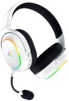 אוזניות גיימינג אלחוטיות צבע לבן Razer Barracuda X Chroma – אוזנייה לבנה בודדת עם מיקרופון גמיש ותאורת RGB צבעונית