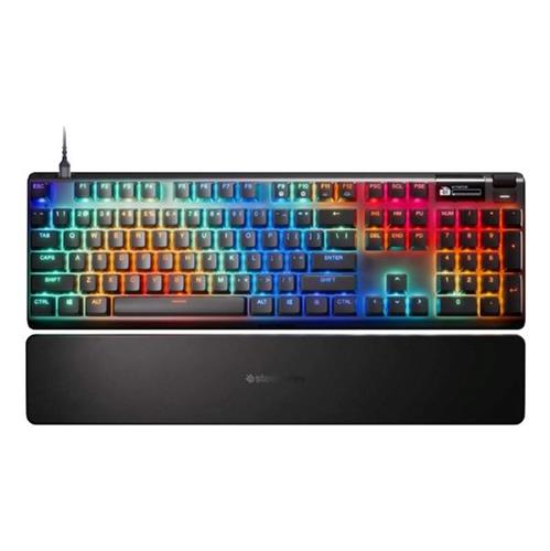 מקלדת גיימינג SteelSeries Apex Pro Gen 3 שחור