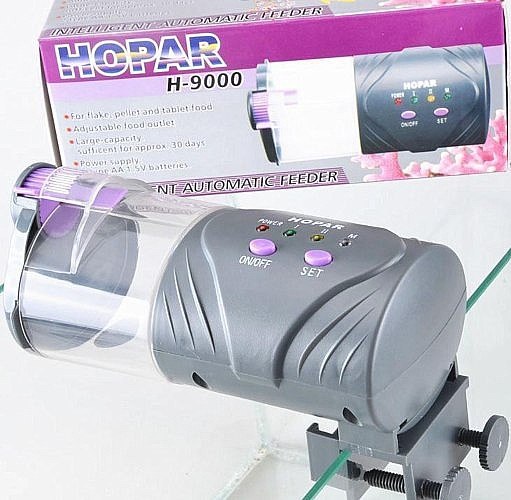 מאכיל אוטומטי דיגיטלי לדגים H-9000 HOPAR