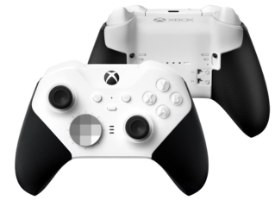 בקר משחק אלחוטי Microsoft Xbox Elite Wireless Controller Series 2 – מבט על חזית וגב הבקר בצבע