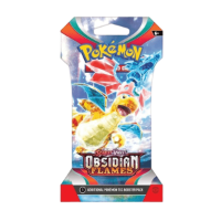 Pokemon TCG: Scarlet&Violet 3 Obsidian Flame Sleeved Booster פוקימון מקוריים סליב בוסטר סקרלט ויולט