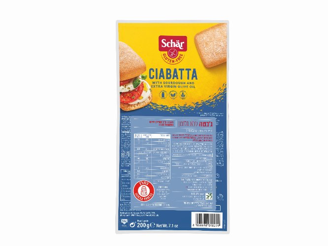 ג'בטה ללא גלוטן | Ciabatta