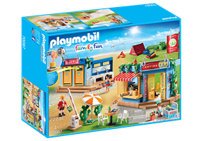 פליימוביל אתר מחנאות גדול-playmobil דגם חדש! משחק פליימוביל דגם: 70087