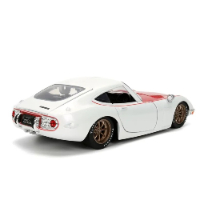 פינק סליפס טויוטה - 1:24 JADA Pink Slips 67 Toyota 2000 GT