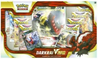 קלפי פוקימון מארז פרימיום Pokemon Cards: Darkrai VSTAR Premium Collection