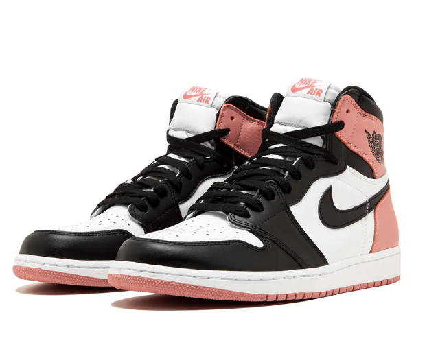 נעלי Air Jordan 1 Retro High OG 'Rust Pink ורוד שחור