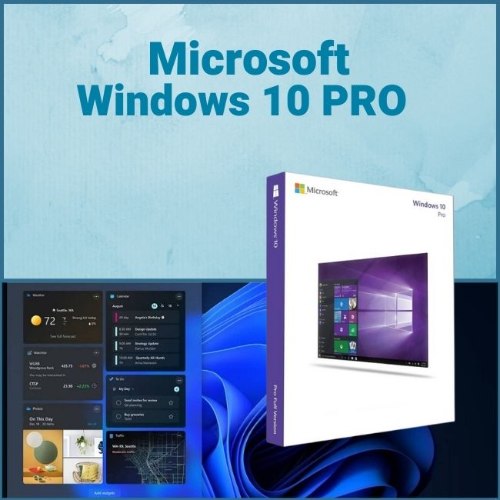 מערכת הפעלה Microsoft Windows 10 Pro  - רישיון דיגיטלי