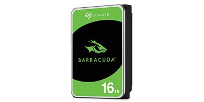 Seagate 16TB 512MB 7200 SATA3 3.5" BarraCuda HDD