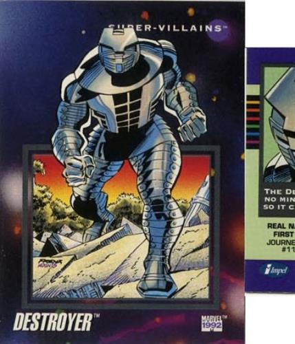 קלף בודד מארוול marvel - destroyer - Universe Series 3 - 105