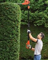 מסור גדר חיה 51 ס״מ Black+Decker PH5551 להארכת ידית לגיזום גבוה