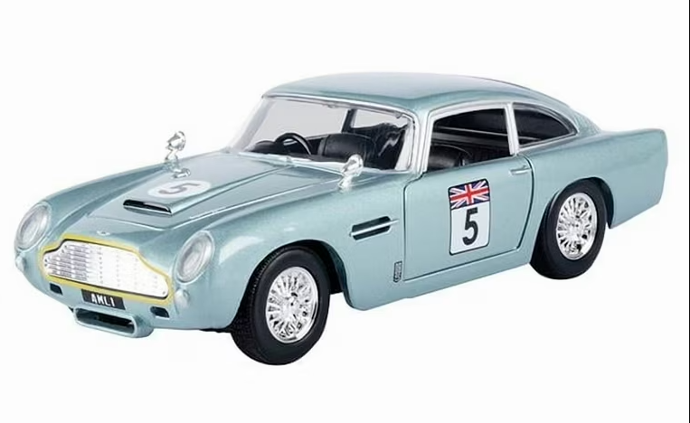 מוטורמקס אסטון מרטין Aston Martin DB5 Motormax בקנה מידה 1:24 – דגם אספנות איכותי