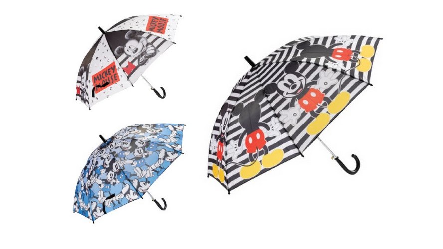 מטרייה לילדים מיקי מאוס דיסני צבעונית 90 ס"מ