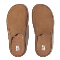 כפכפי זמש פיטפלופ צבע חום טאן GEN-FF Suede Mules