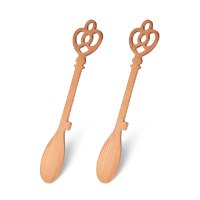 זוג כפות עץ מפתחות הארמון Castle Keys