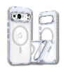 שקוף אפור - כיסוי חזק במיוחד תומך Magsafe לגוגל פיקס GOOGLE PIXEL 10 Pro XL